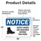 Signmission 12 in Height, 18 in Width, Vinyl Decal, Rectangle OS-2PACK-NS-D-1218-L-18216 - alternate 3